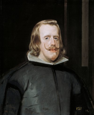 Portrett av Filip IV av Spania, ca. 1653 av Diego Velázquez
