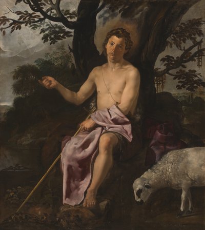 Døperen Johannes i villmarken av Diego Velázquez