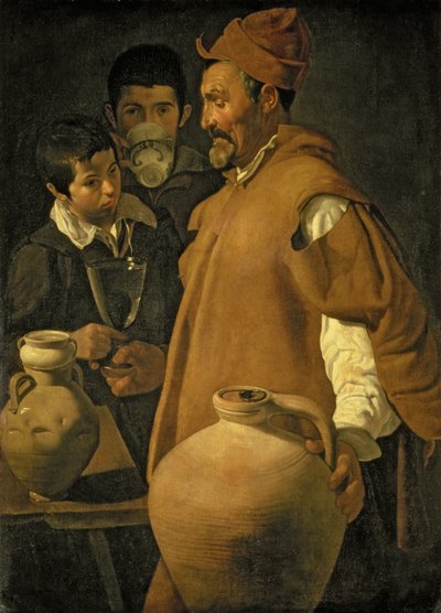 Vannselgeren i Sevilla, ca. 1620 av Diego Velázquez