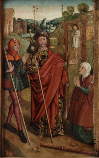 Galgens mirakel av Dieric the Elder Bouts