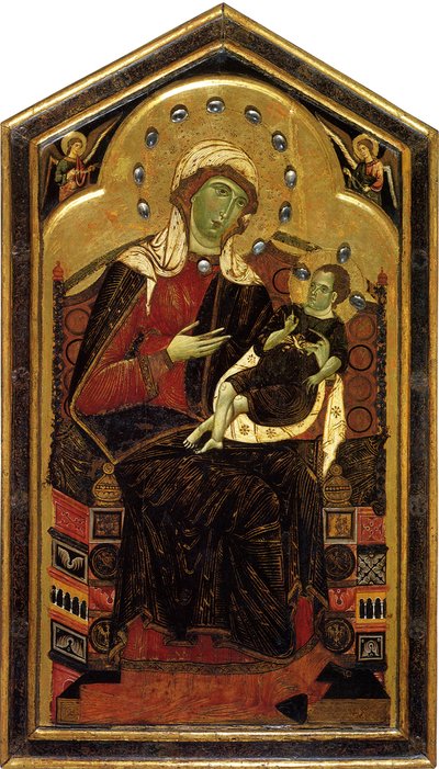 Madonna og barn, ca 1262 av Dietisalvi di Speme