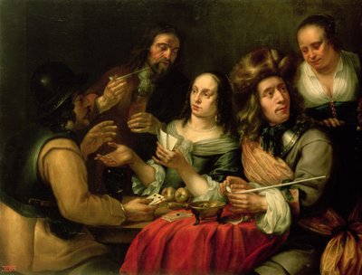 Spillekort av Dingeman van der Hagen