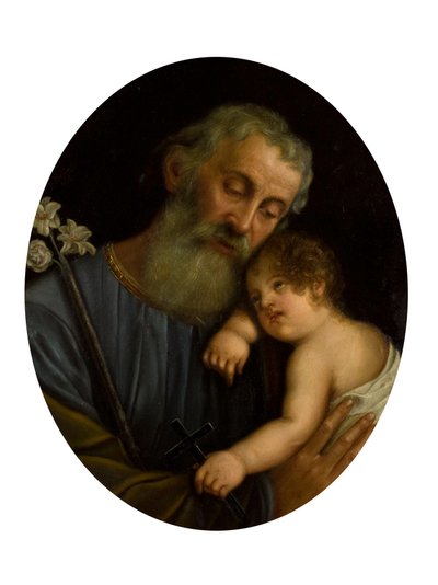 Joseph og barnet av Diodato Massimo