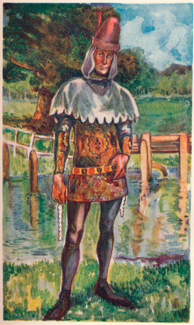 A Man of the Time of Edward III, 1907 av Dion Clayton Calthrop
