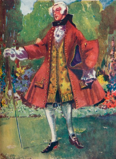 A Man of the Time of George II, 1907 av Dion Clayton Calthrop