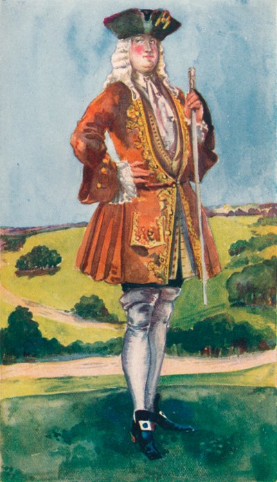 A Man of the Time of George I, 1907 av Dion Clayton Calthrop