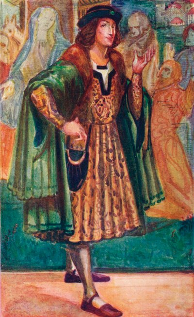 A Man of the Time of Richard III, 1907 av Dion Clayton Calthrop