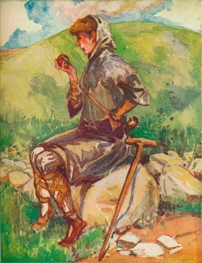 En bonde fra det tidlige England William I. - Henry III, 1907 av Dion Clayton Calthrop