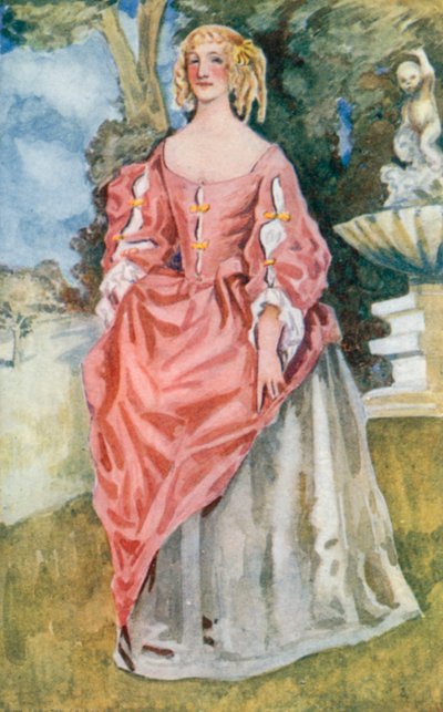 En kvinne fra Charles IIs tid 1660-1685 av Dion Clayton Calthrop