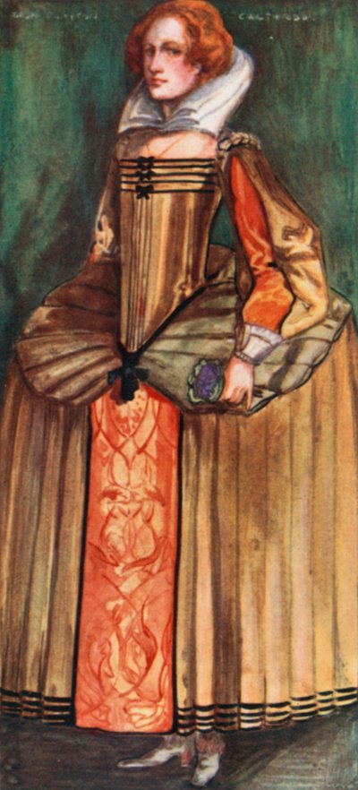 En kvinne fra Elizabeths tid 1558-1603 av Dion Clayton Calthrop