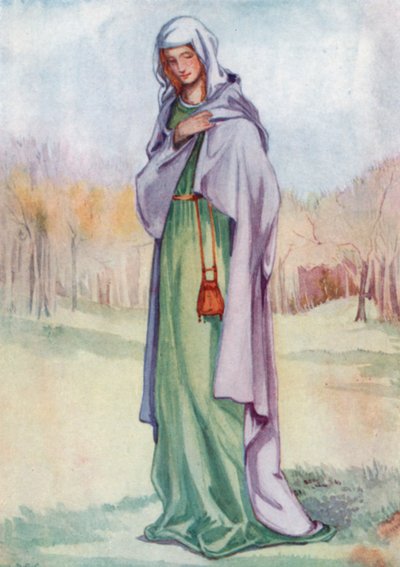 En kvinne fra Henry IIIs tid 1216-1272 av Dion Clayton Calthrop