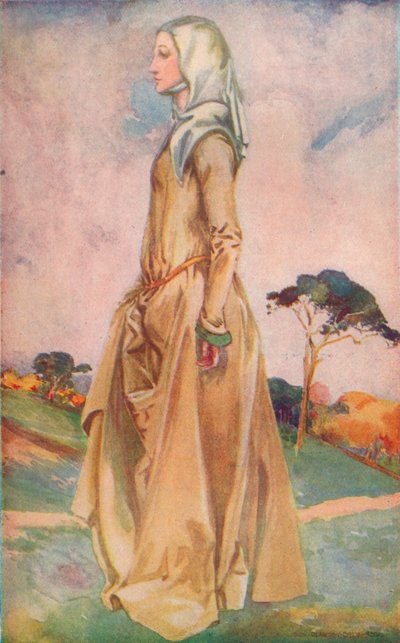 A Woman of the Time of Henry II, 1907 av Dion Clayton Calthrop
