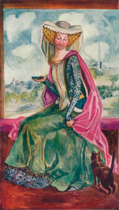 A Woman of the Time of Henry IV, 1907 av Dion Clayton Calthrop
