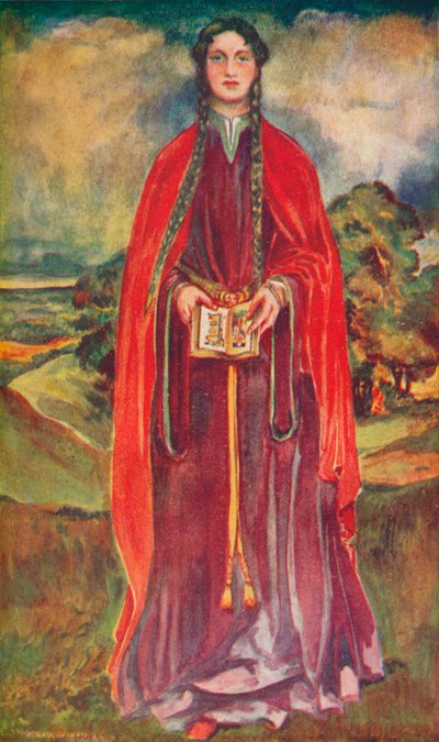 A Woman of the Time of Henry I, 1907 av Dion Clayton Calthrop
