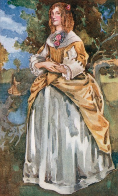 En kvinne fra James IIs tid 1685-1689 av Dion Clayton Calthrop