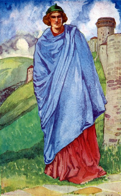 Mannens kostyme under Henry III (1216-1272) av Dion Clayton Calthrop