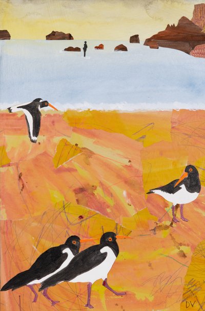 En lavvannsbølge fra Gormley (kollasj) av Dione Verulam