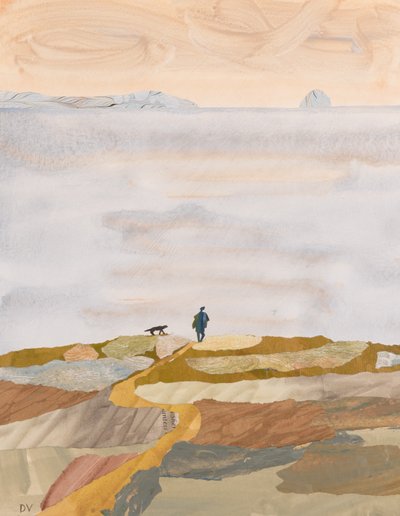 Høstmorgenbading (kollasj) av Dione Verulam