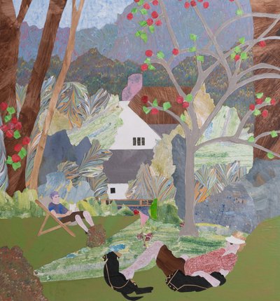 September-staycation (kollasj) av Dione Verulam