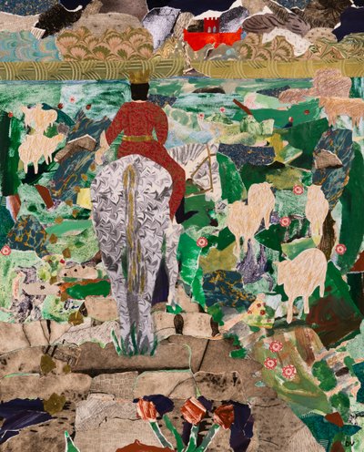 Begynnelsen av Magna Carta (kollasj) av Dione Verulam