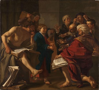 Kristus blant legene av Dirck Baburen van