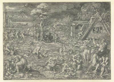syndfloden av Dirck Vellert