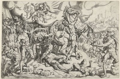 Omvendelse av Paulus av Dirck Volckertsz. Coornhert (attributed to)