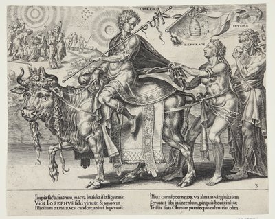 Josefs triumf av Dirck Volckertsz. Coornhert