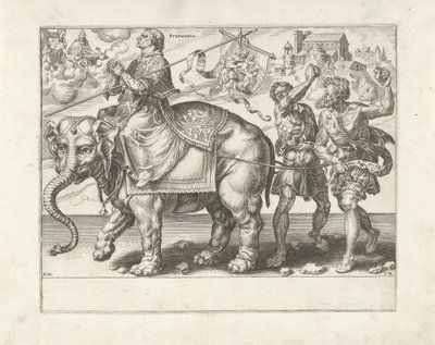 Triumph of Stephen Triumph of Patience (serietittel) Patientiae Trivmphvs (serietittel) av Dirck Volckertsz. Coornhert