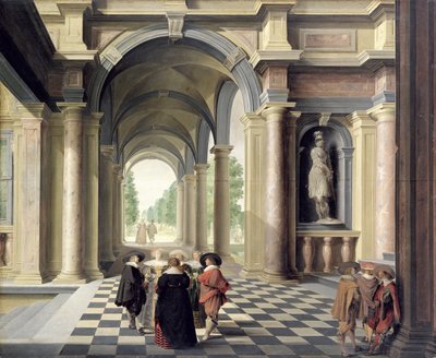 En renessansehall av Dirck van Delen