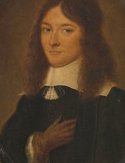 Portrett av en ung mann av Dirk Druyf