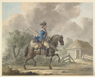 Den nederlandske dragonen fra generalgarden av Dirk Langendijk