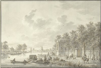 Ansikt til Spaarne av Dirk Langendijk