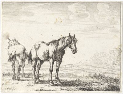 To hester i et landskap Hester (serietittel) av Dirk Stoop