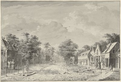 Utsikt over landsbyen De Bilt av Dirk Verrijk