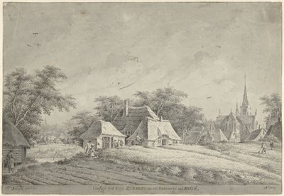 Utsikt over landsbyen Zundert av Dirk Verrijk