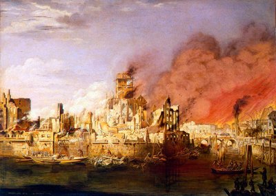 Den store brannen i Hamburg 5. mai 1842
