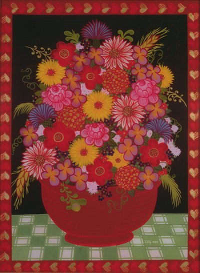 Skål med blomster av Ditz
