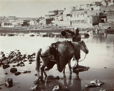 A Watering Place, 1880-tallet av Dmitri Ivanovich Yermakov