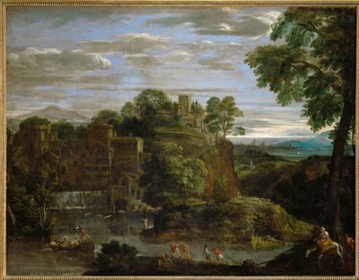 Flucht nach Ägypten von Domenichino (1581-1641)