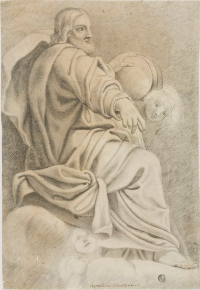 Sittende Kristus av Domenichino
