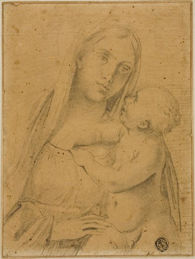 Jomfru og barn av Domenichino