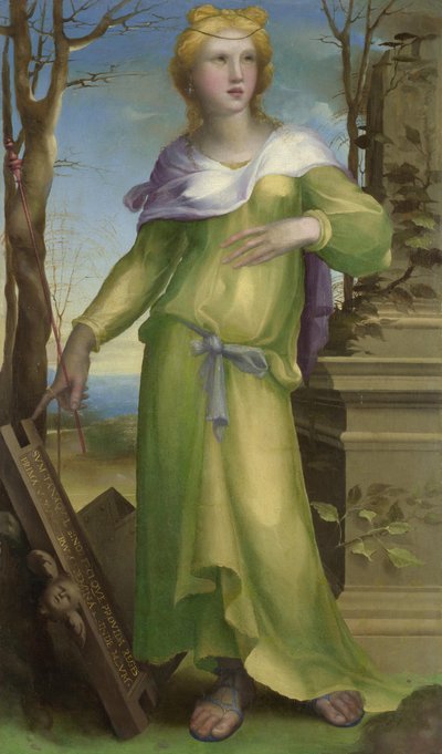 Tanaquil, ca. 1519 av Domenico Beccafumi