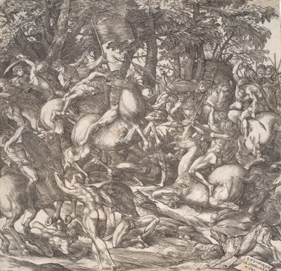 Ridekonkurranse av Domenico Campagnola