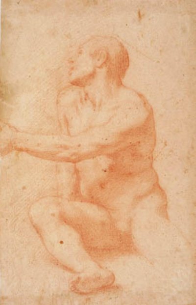 Sittende naken av Domenico Cresti