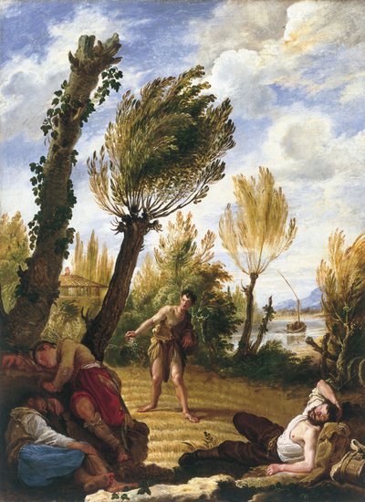 Lignelsen om hveten og ugresset av Domenico Fetti or Feti