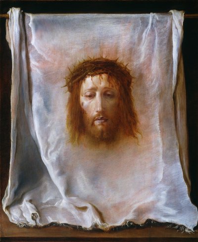 Veronicas slør, ca. 16181622. av Domenico Fetti