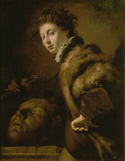 David med Goliats hode av Domenico Fetti or Feti