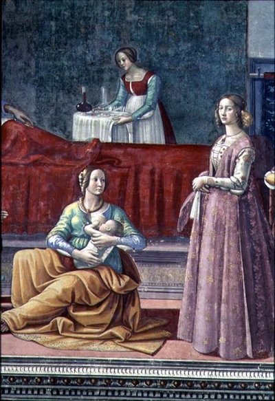 St. Elizabeth og døperen Johannes, fra døperen Johannes