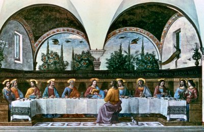 Nattverden, 1480. av Domenico Ghirlandaio